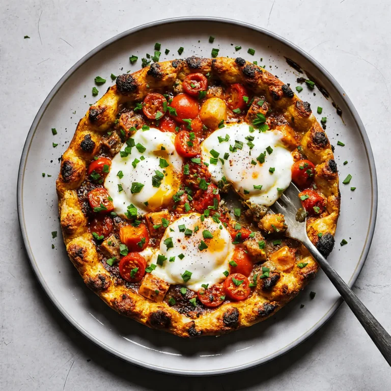 Cheesy Baked Feta Eggs (Viral Breakfast)