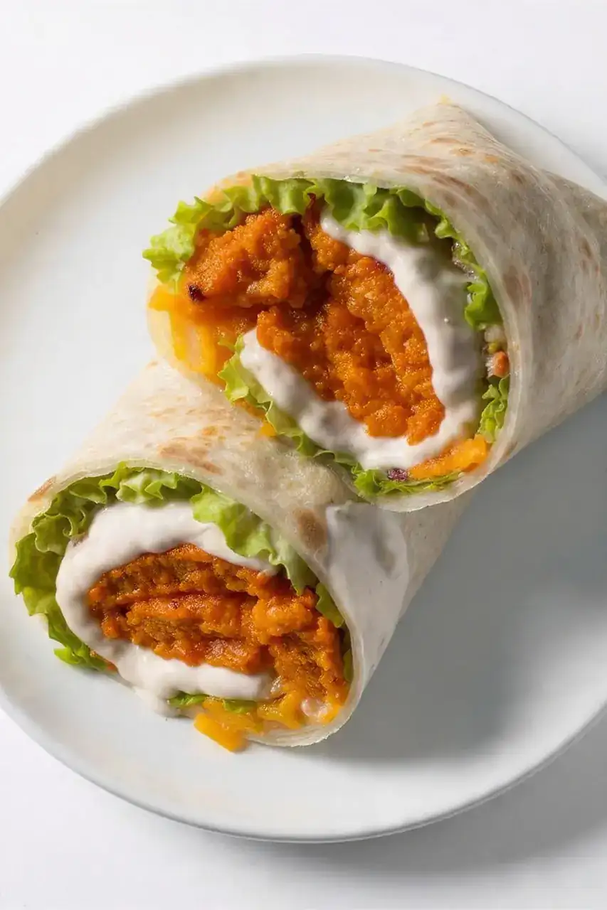 Chipotle Ranch Buffalo Chicken Wrap