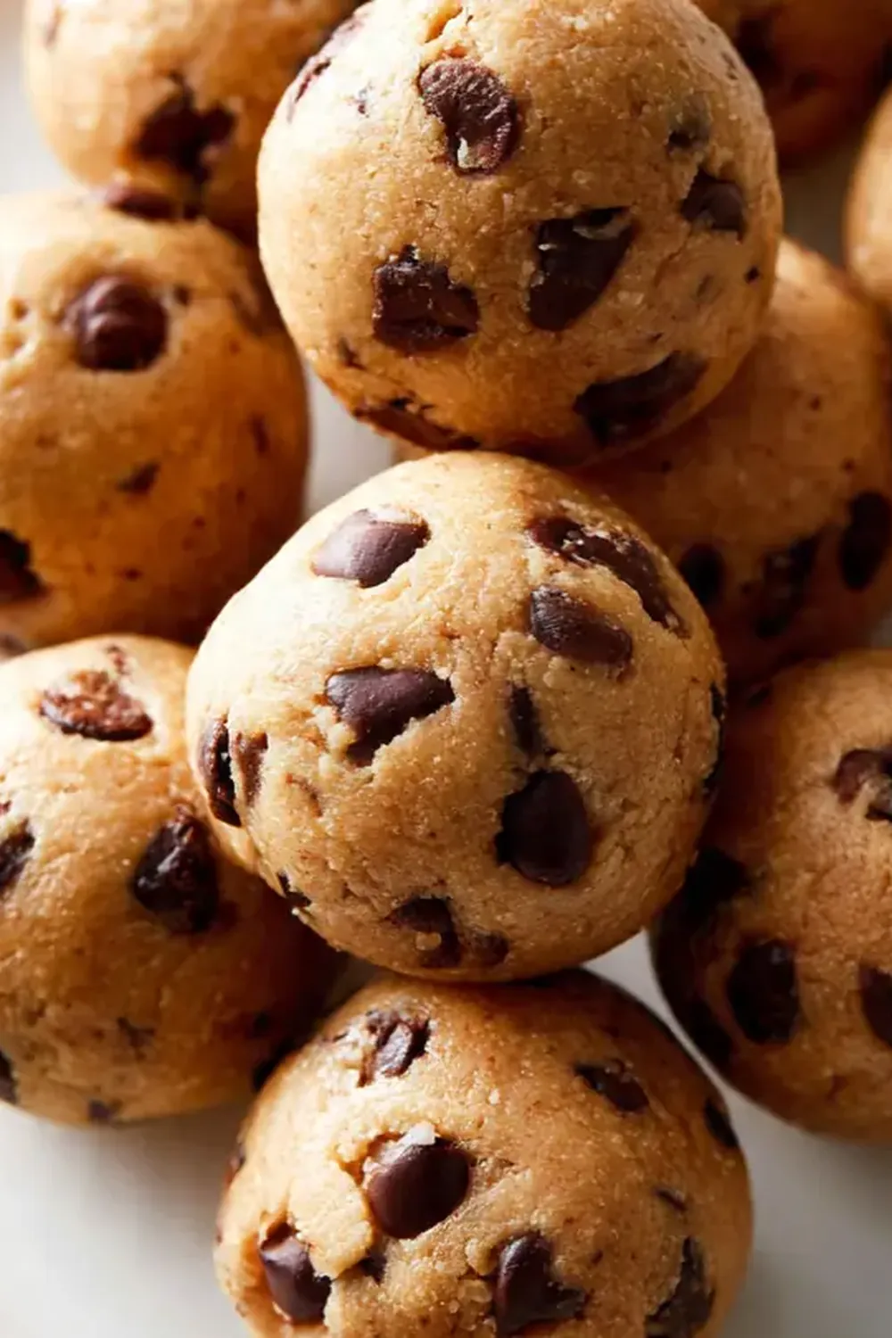 Chocolate Chip Cookie Dough Protein Balls