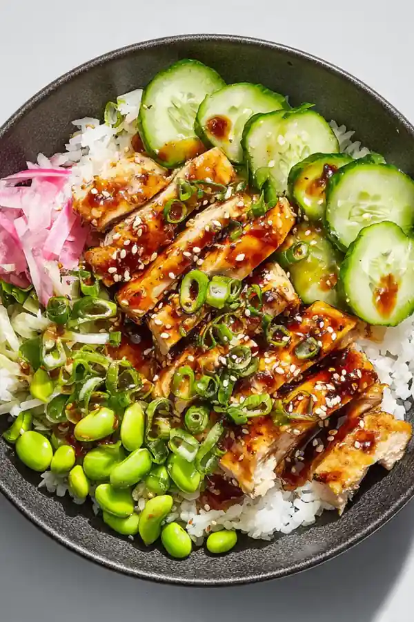Citrus Ponzu Bowl with Cucumber