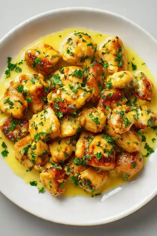 Creamy Honey Garlic Butter Chicken Bites