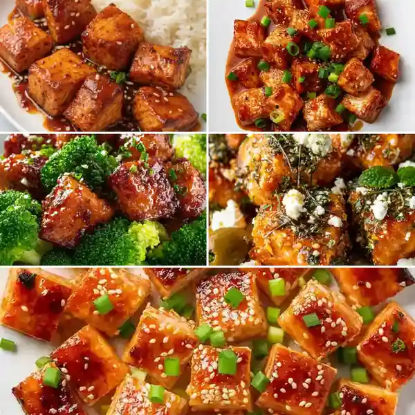 Crispy Honey Garlic Salmon Bites