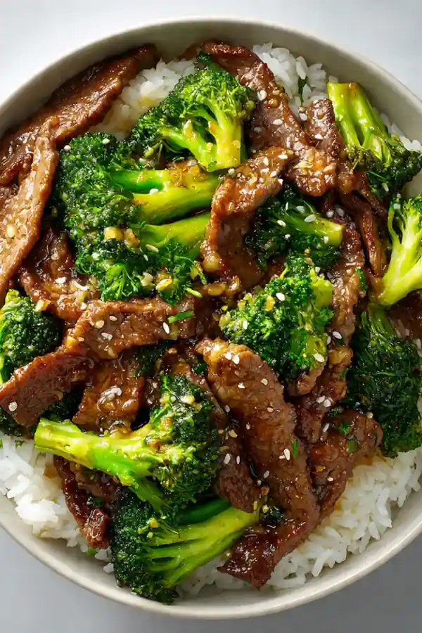 Garlic Butter Beef & Broccoli Bowl