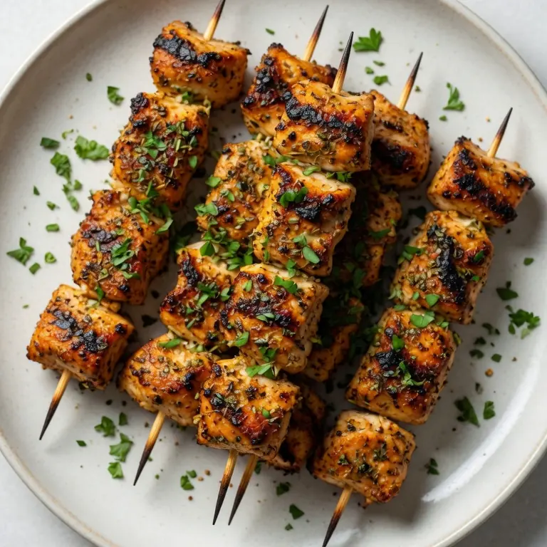 Greek Chicken Gyro Skewers (30-Minute Dinner)