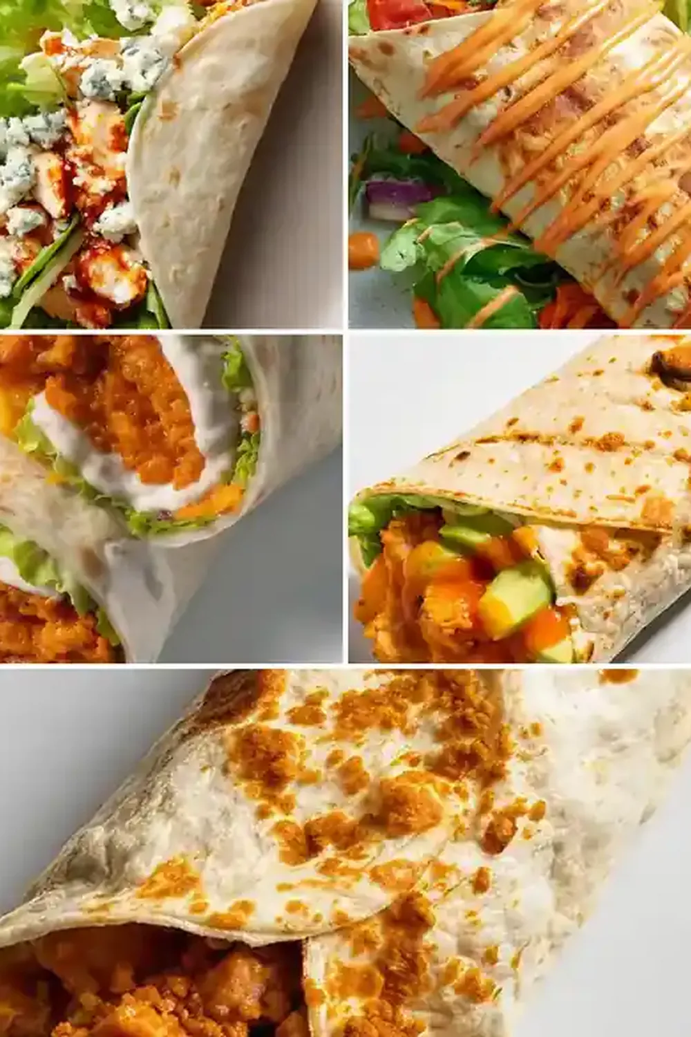 High-Protein Buffalo Chicken Wraps for Meal Prep