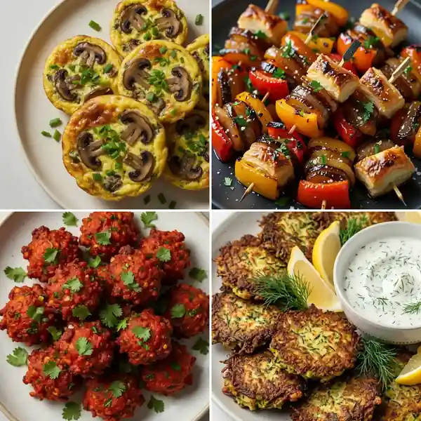 High-Protein Egg White Breakfast Bites