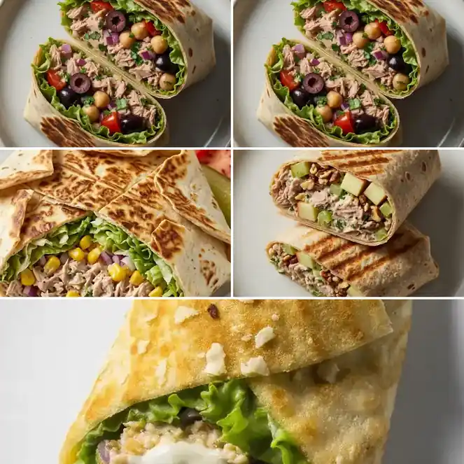 High-Protein Tuna Crunch Wraps