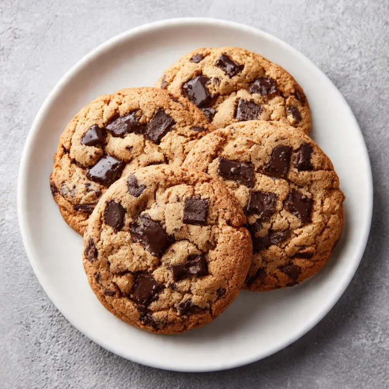 Homemade Crumbl-Style Chocolate Chip Cookies