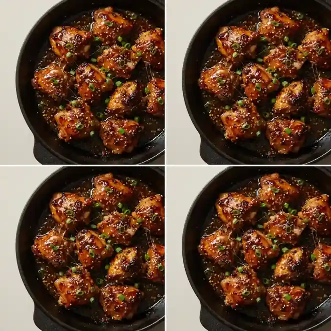 Honey Hot Garlic Chicken Bites (Sweet & Spicy)