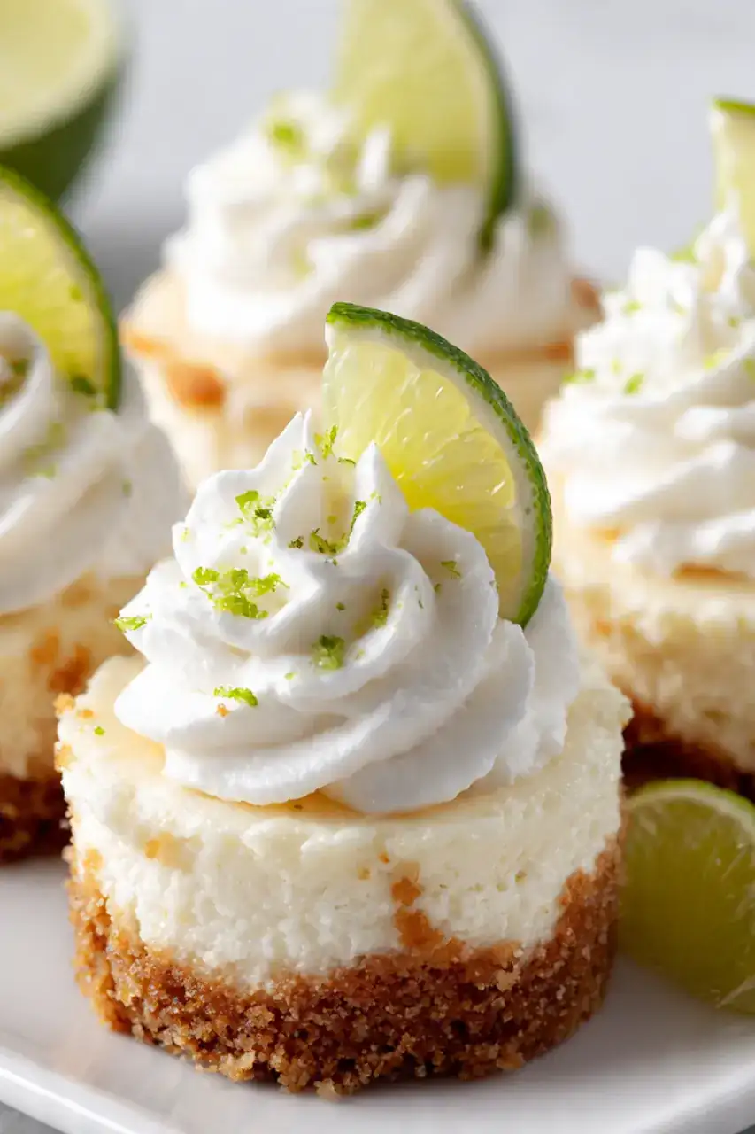 Key Lime Mini Cheesecake Bites