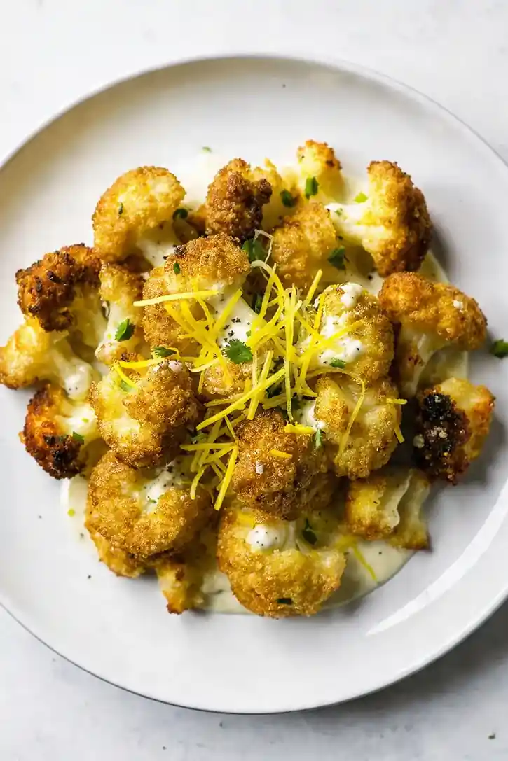 Lemon Herb Bang Bang Cauliflower