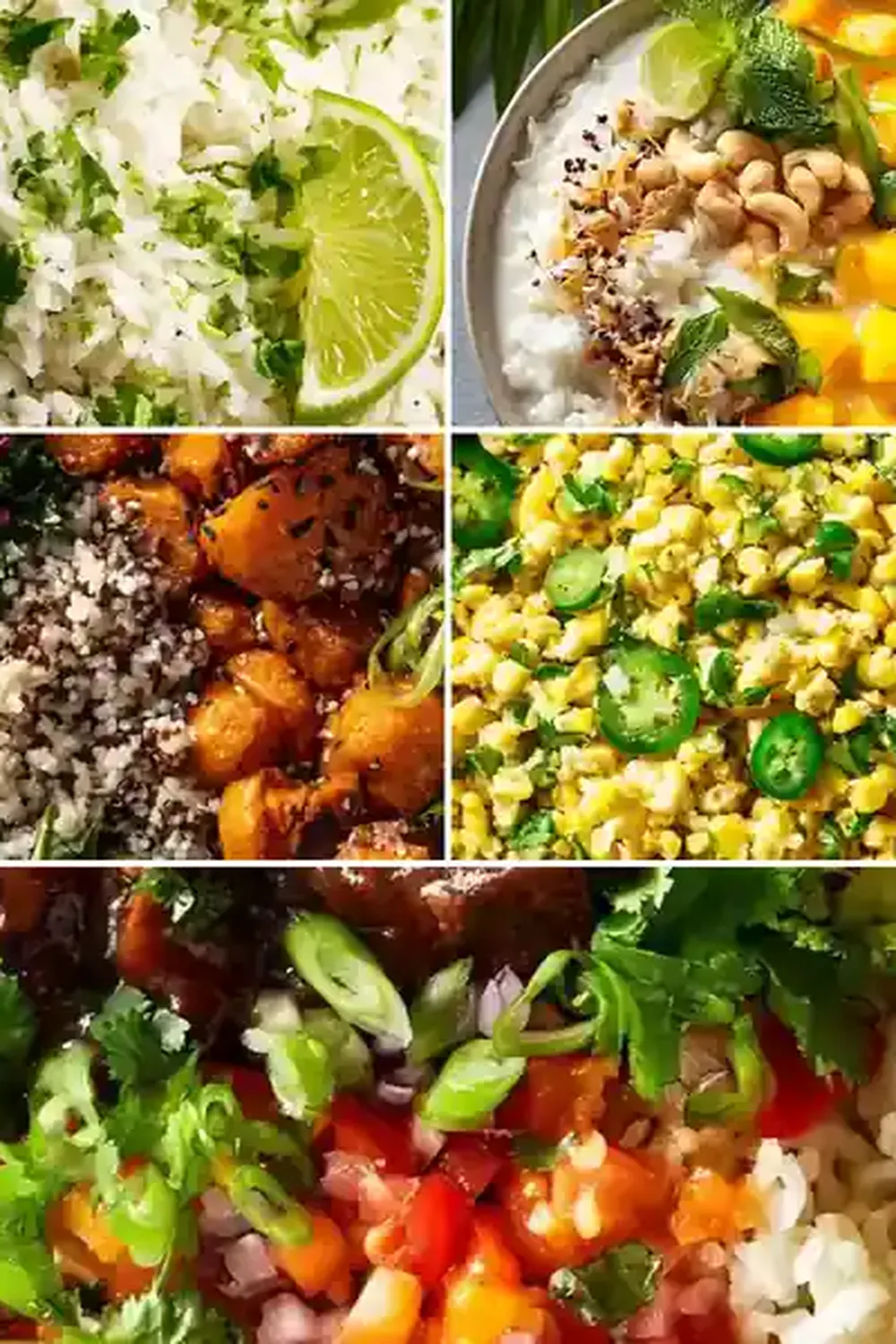 Mango Avocado Black Bean Bowls