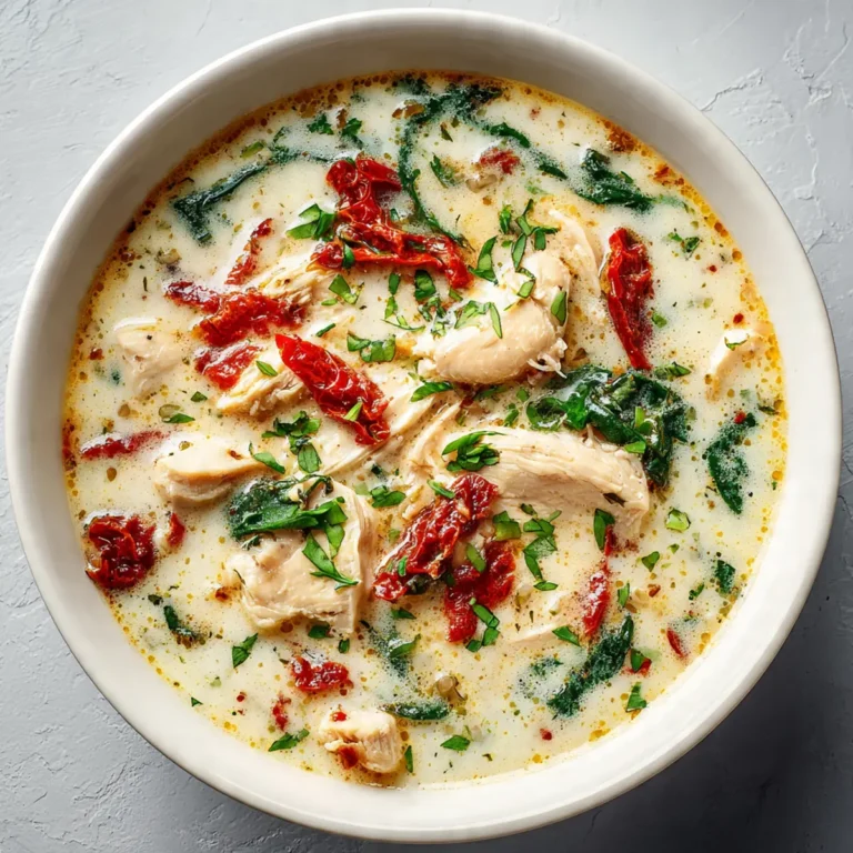 Marry Me Chicken Soup (Cozy One-Pot Dinner)