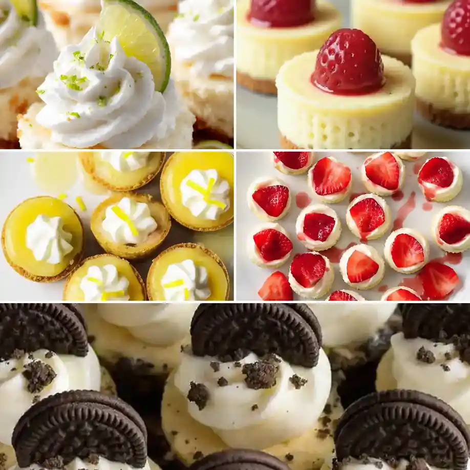 Mini Cheesecake Bites (No-Bake)
