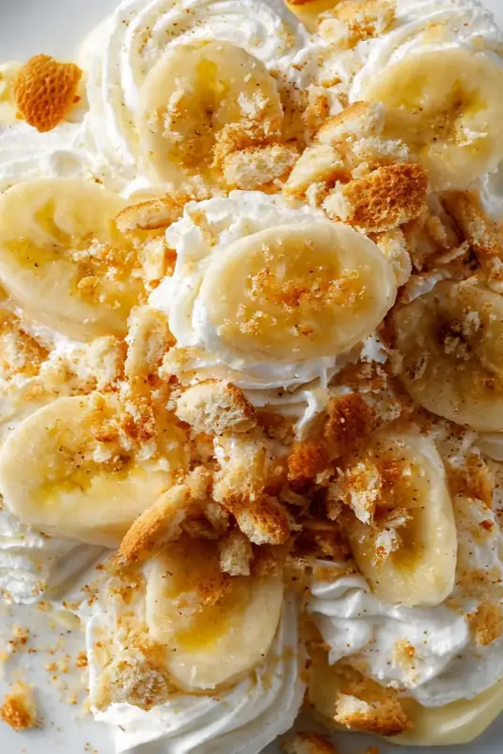No-Bake Banana Pudding Fluff Salad