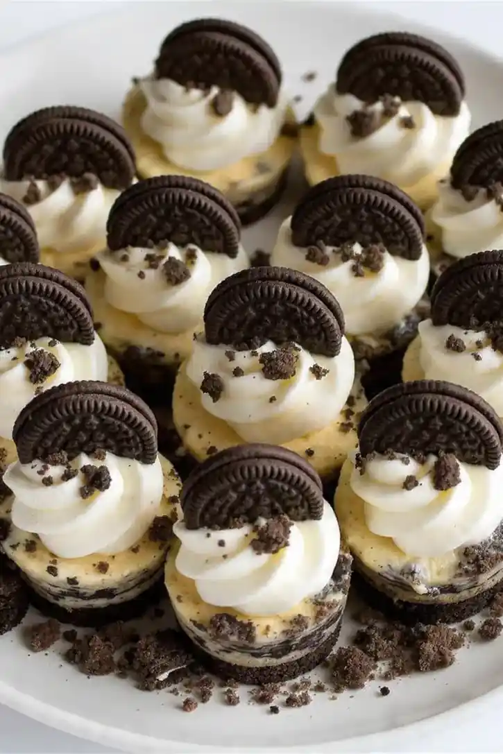 Oreo Mini Cheesecake Bites