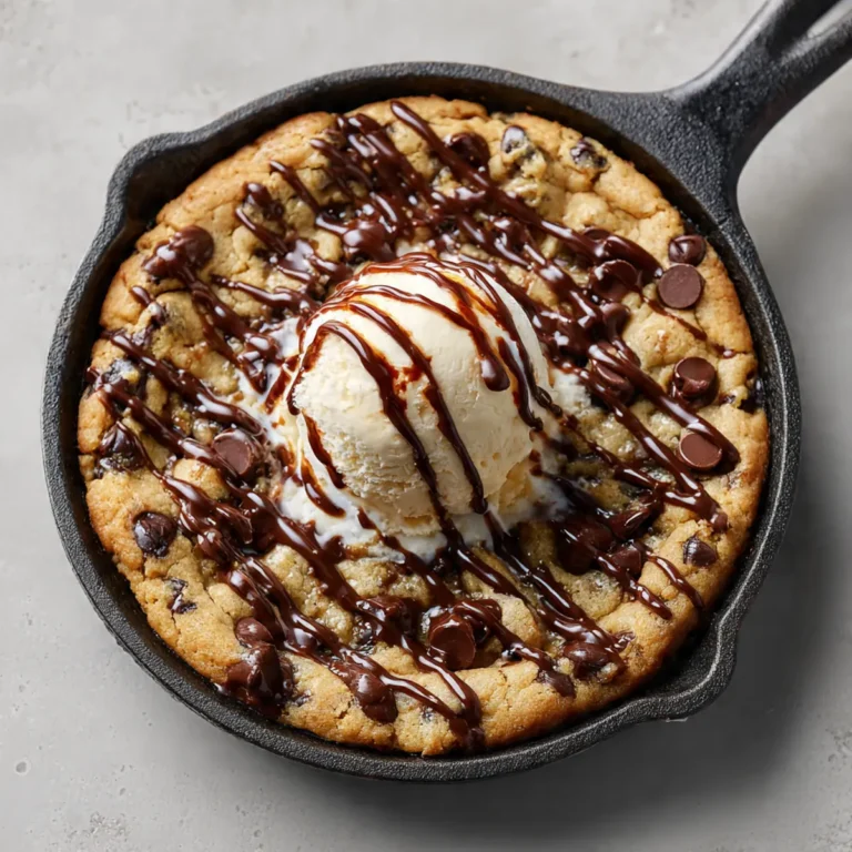 Pizookie: Deep-Dish Skillet Chocolate Chip Cookie