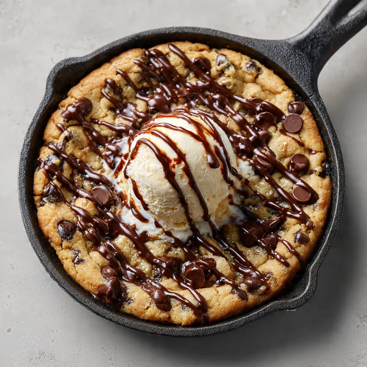 Pizookie: Deep-Dish Skillet Chocolate Chip Cookie