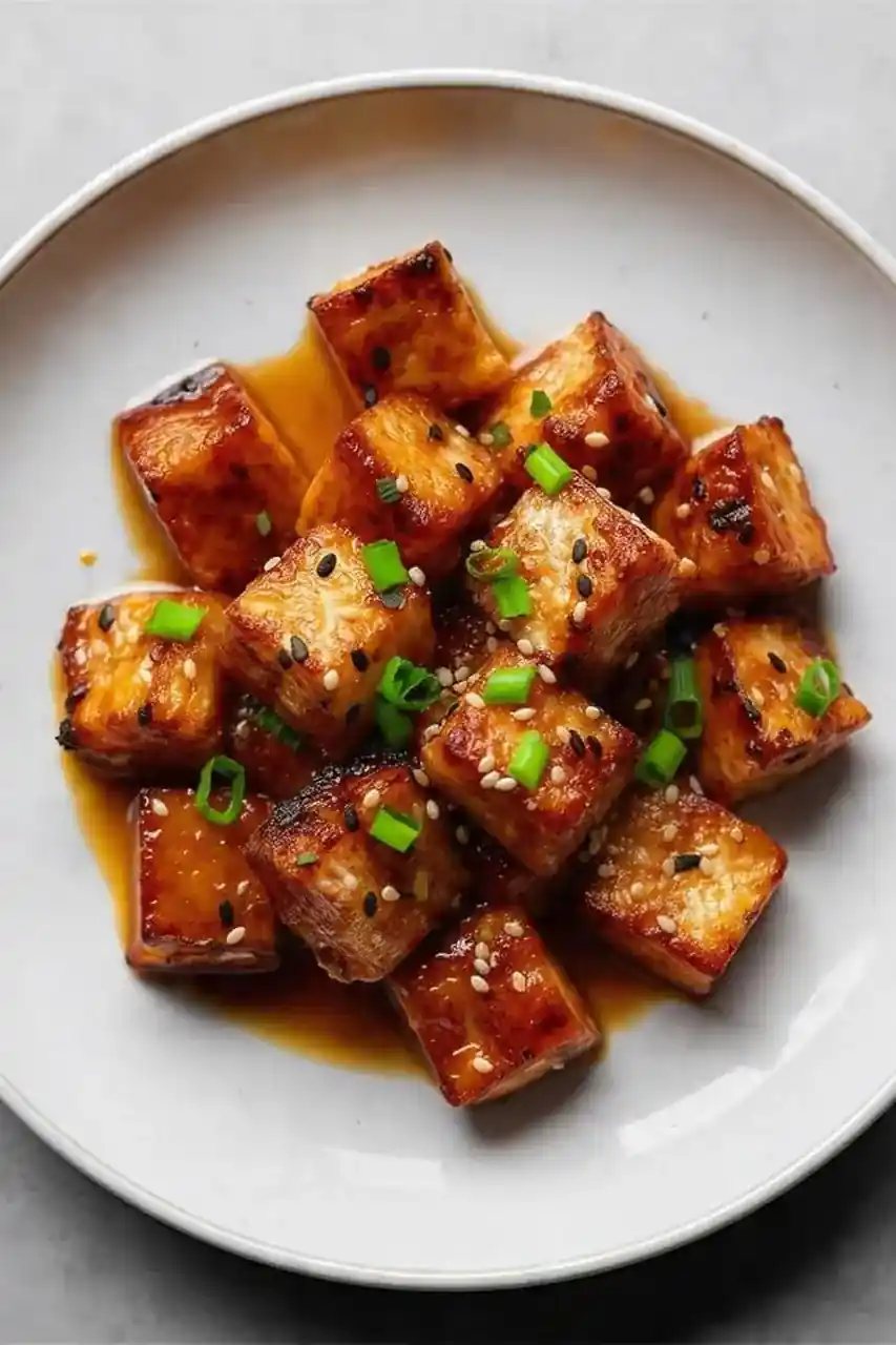 Quick Pan-Seared Honey Garlic Salmon Bites