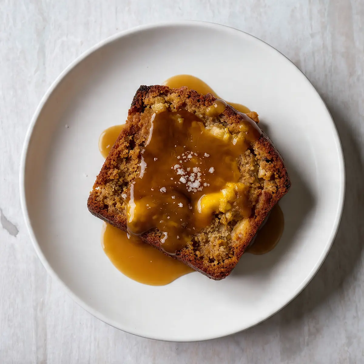 Salted Caramel Banana Bread