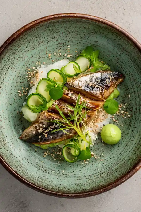 Smoked Mackerel & Wasabi Bowl