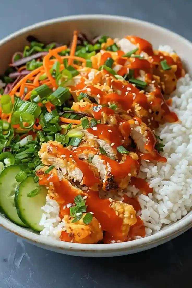 Smoky Chipotle Bang Bang Chicken Bowl