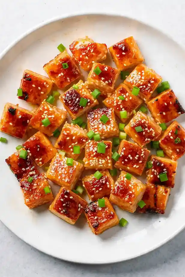 Speedy Air Fryer Honey Garlic Salmon Bites