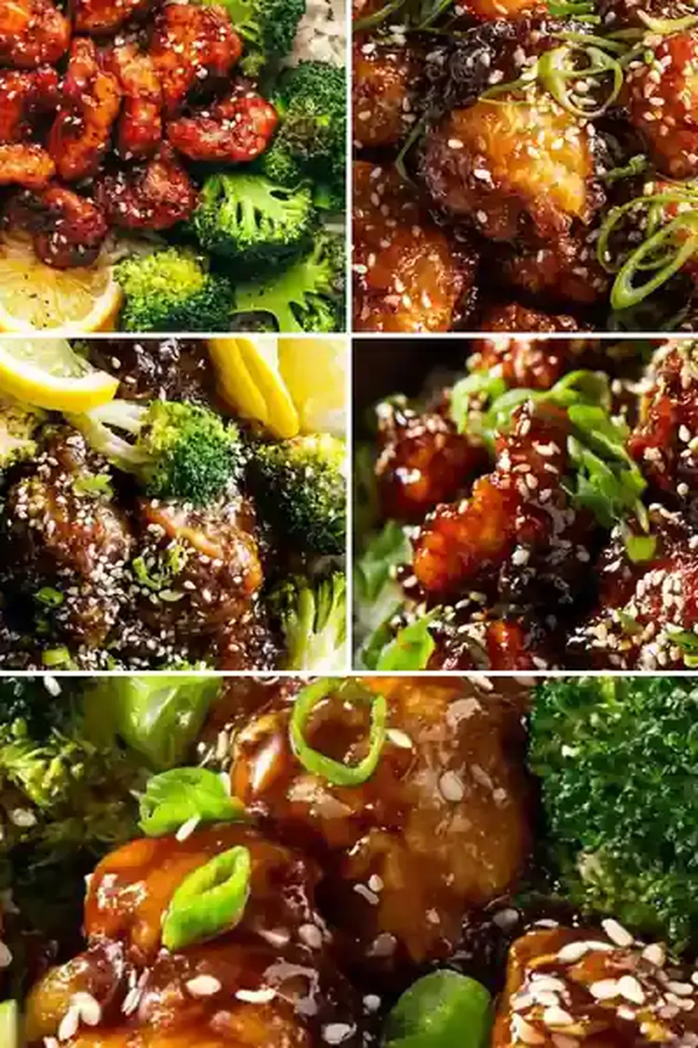 Sticky Honey Sesame Chicken Bowls