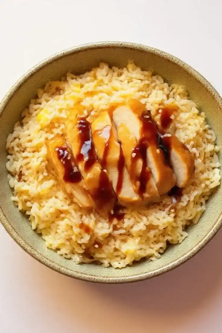 Teriyaki Chicken and Egg Fried Rice Bowl