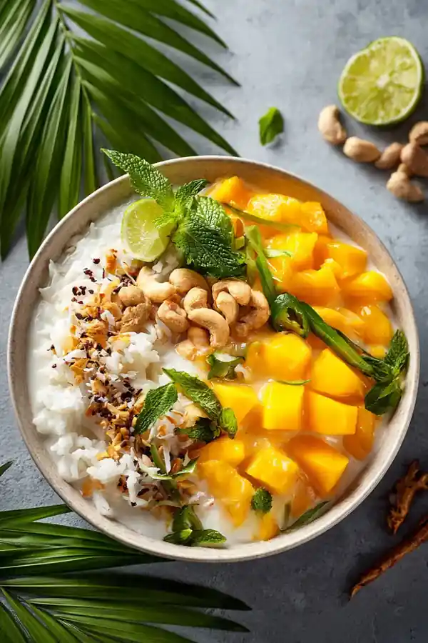 Thai Coconut Mango Bowl