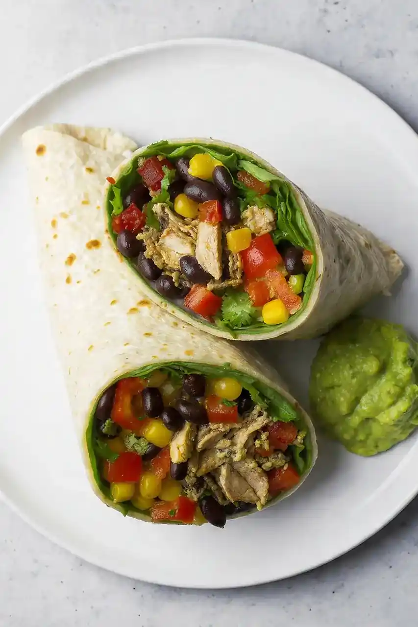Tuna & Black Bean Southwestern Wrap