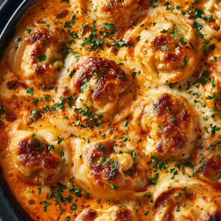 Viral One-Pan Dumpling Bake In Creamy Red Curry Broth