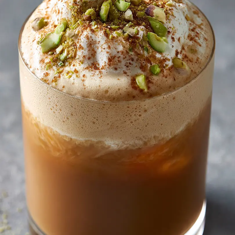 Whipped Pistachio Cold Foam Coffee