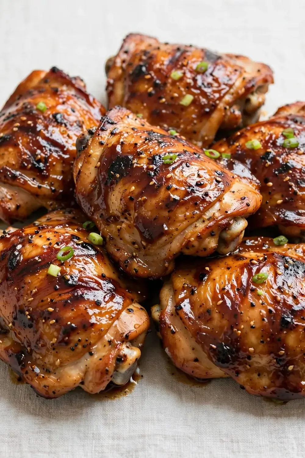 Baked BBQ Chicken Thighs