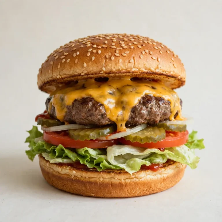 Classic American Cheeseburger