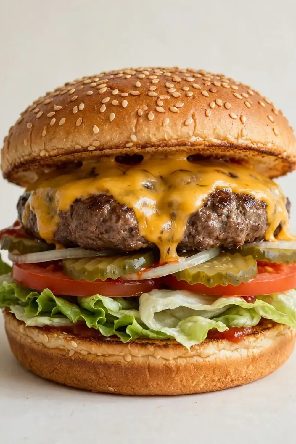 Classic American Cheeseburger