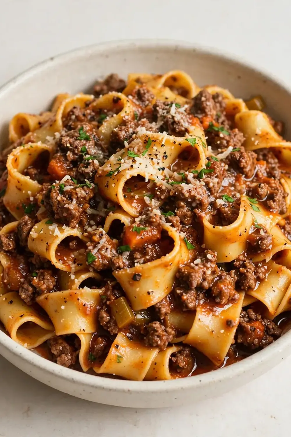 Classic Beef Bolognese Pasta