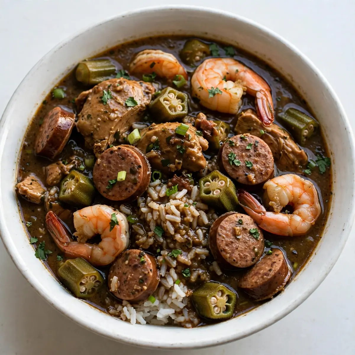 Classic Louisiana Gumbo