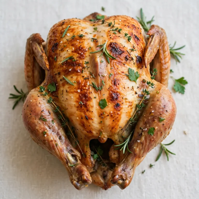 Classic Roast Chicken With Herbs
