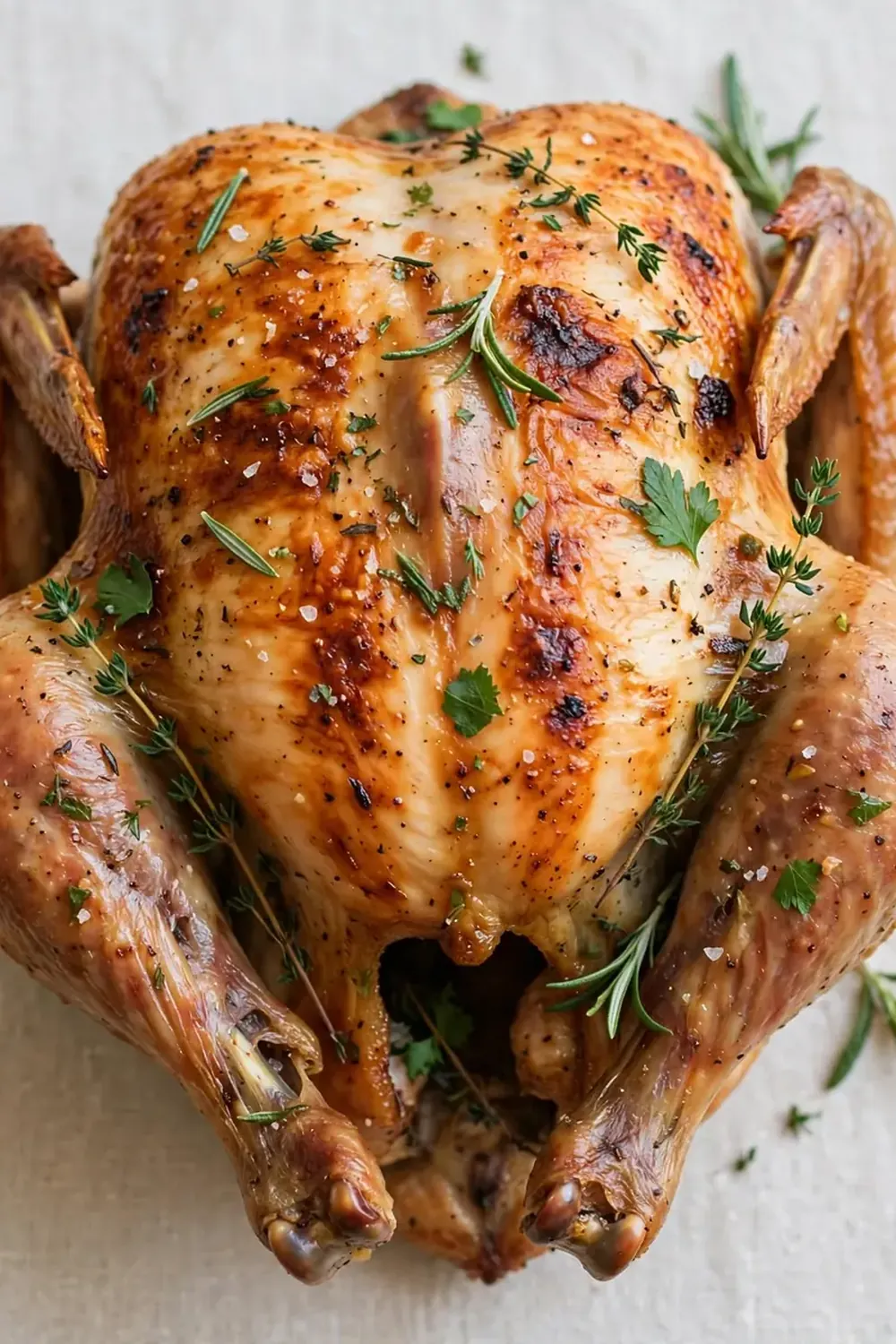 Classic Roast Chicken with Herbs
