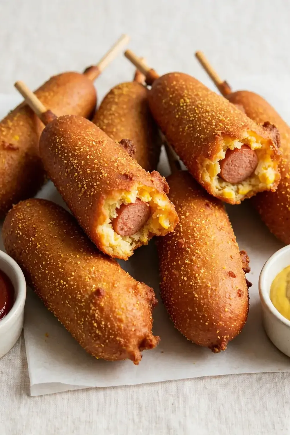 Corn Dogs (Homemade)