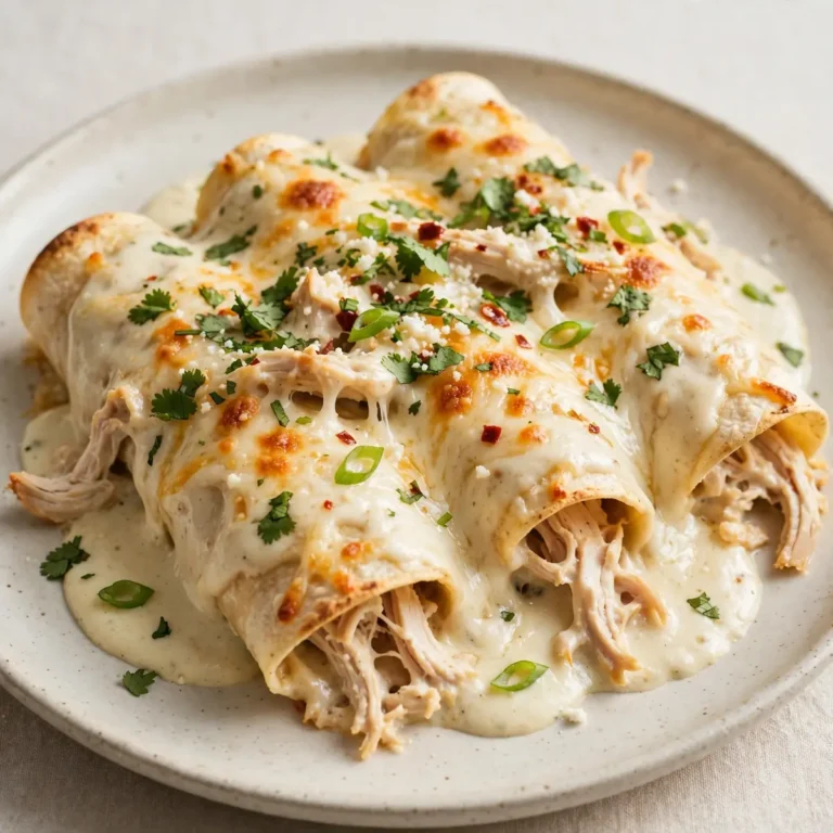 Creamy Chicken Enchiladas