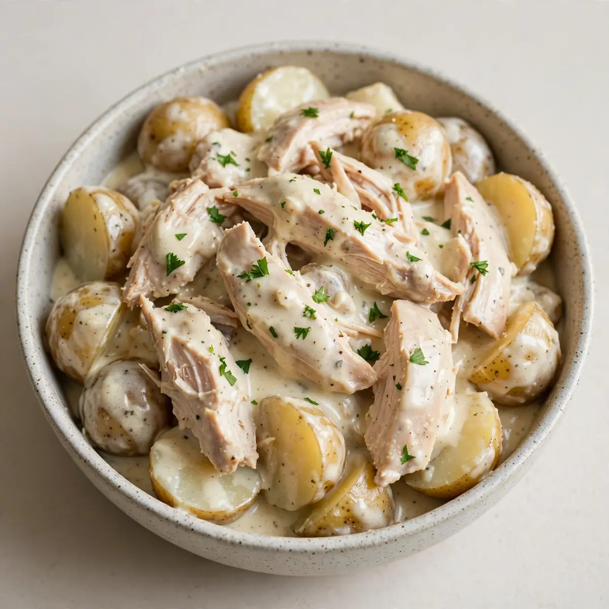 Crockpot Creamy Chicken And Potatoes