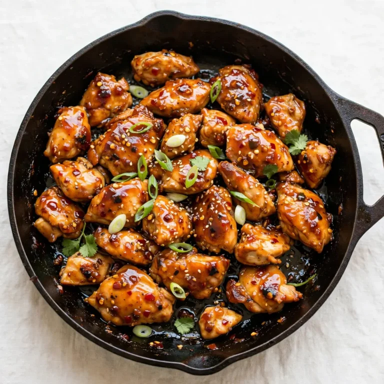 Honey Sriracha Chicken Skillet