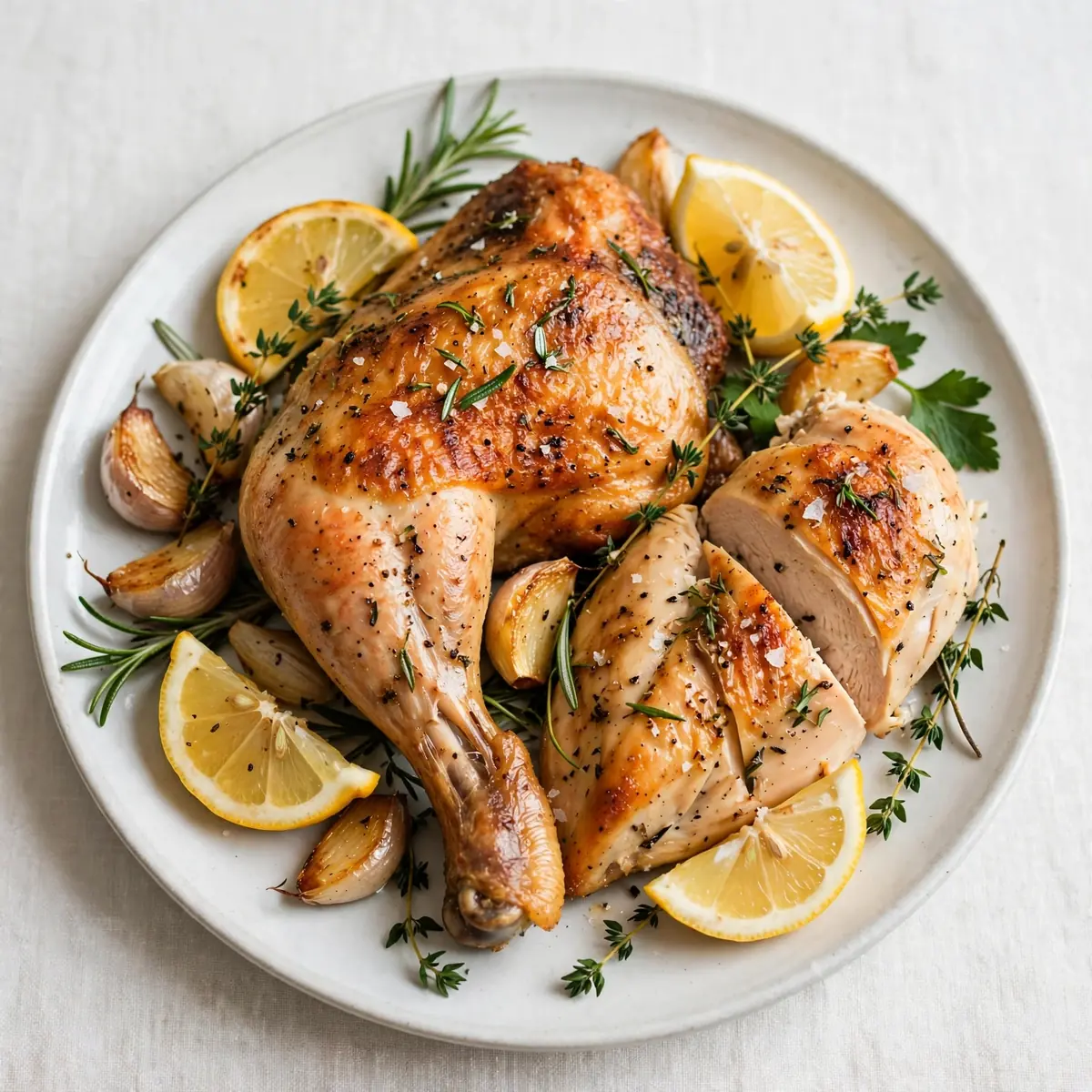 Lemon Herb Roasted Chicken