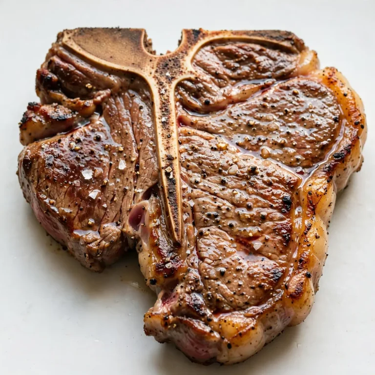 Perfect Pan-Seared T-Bone Steak