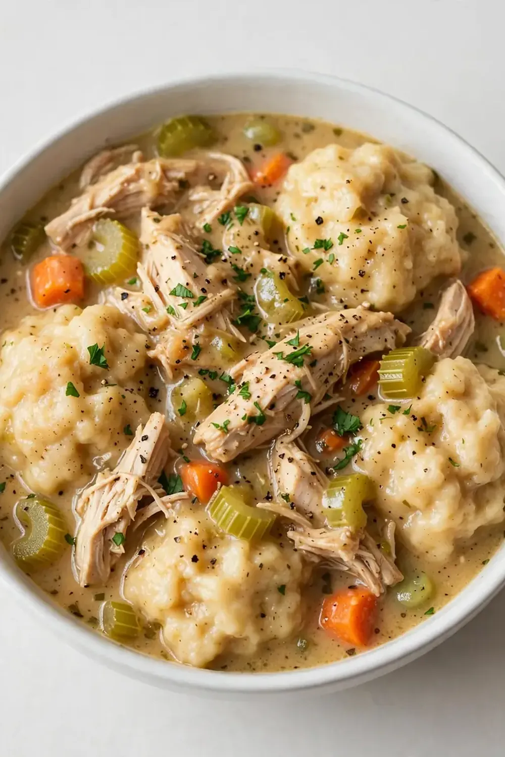 Slow Cooker Chicken and Dumplings