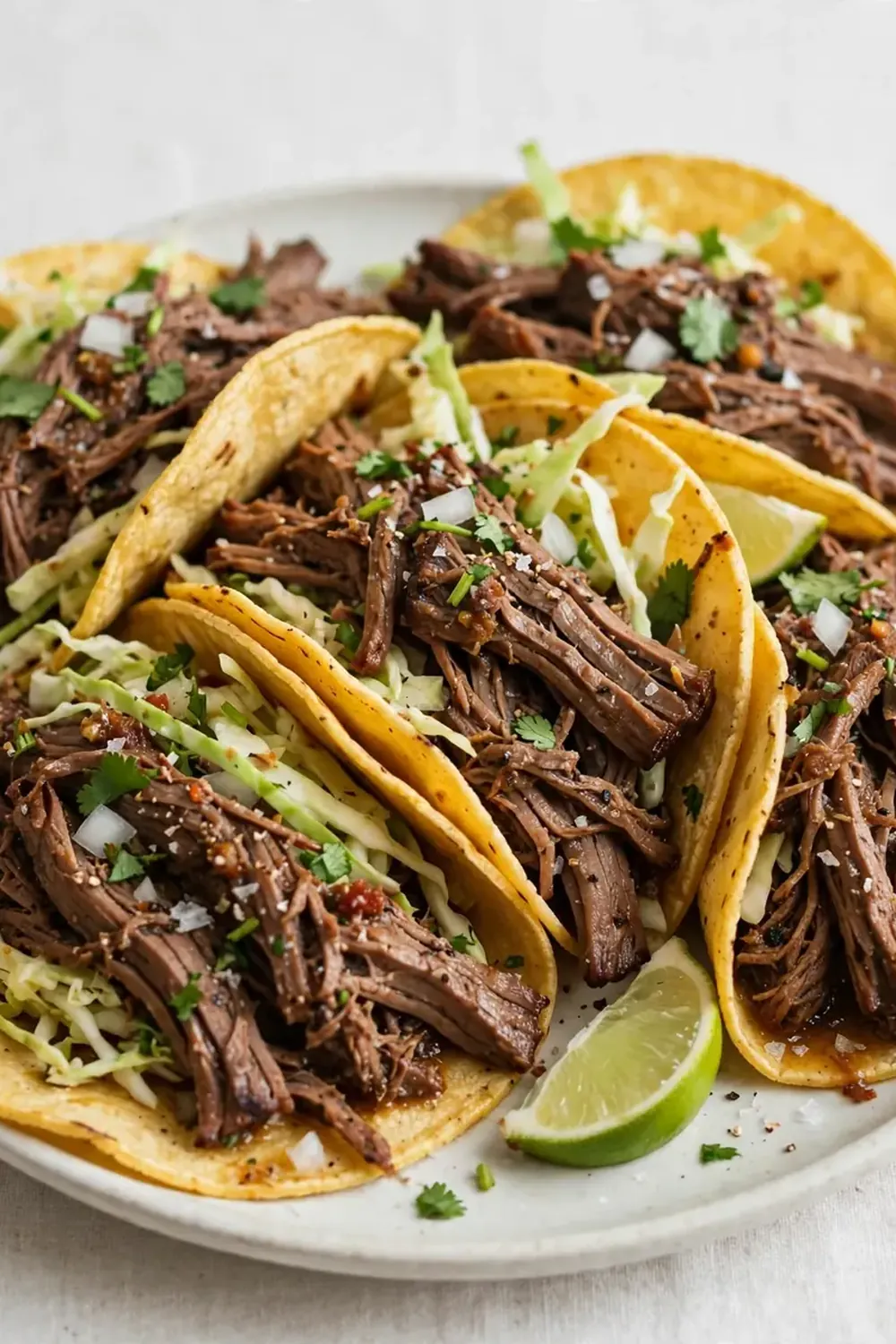 Slow Cooker Shredded Beef Tacos