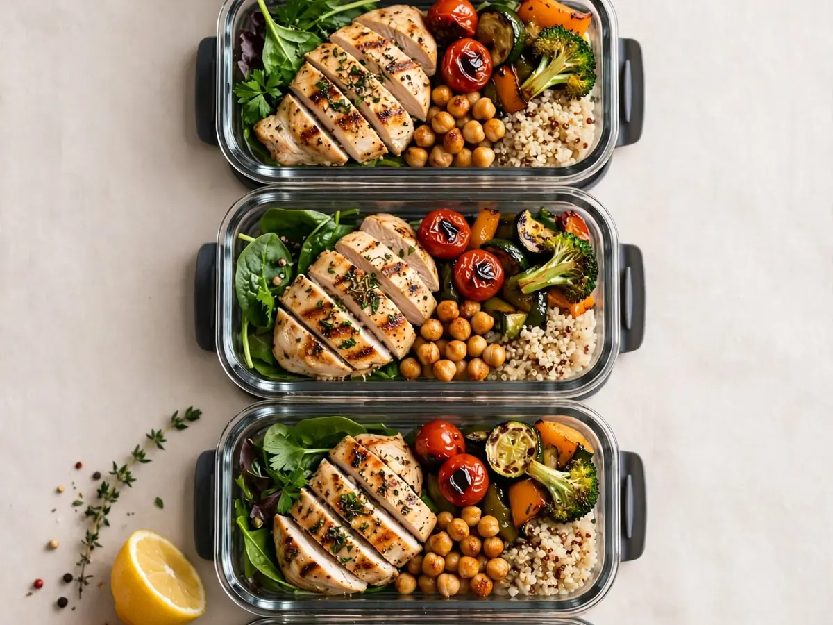 How to Meal Prep a Week of Lunches in One Hour