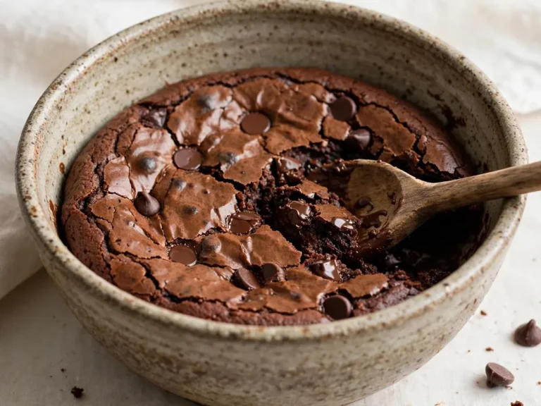 One-Bowl Desserts with Minimal Cleanup